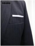 Bộ vest nam xám caro 1 nút 202 #1